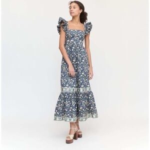 Hill house home pippa dress in bluebonnet